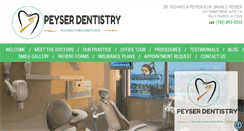 Desktop Screenshot of peyserdentistry.com